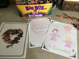 You can draw your own photos.